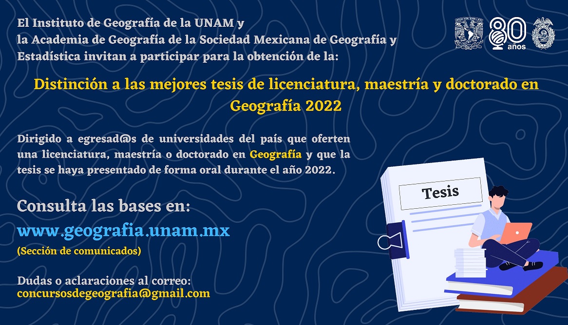 Convocatoria tesis
